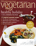 Vegetarian TImes November 2009